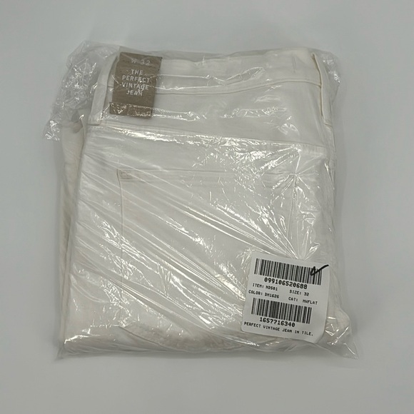 Madewell The Perfect Vintage Jean in True White size 32 NWT ND501 - Picture 12 of 13